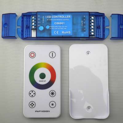 CO6001High performance rf 12 v dc rgb controller for led